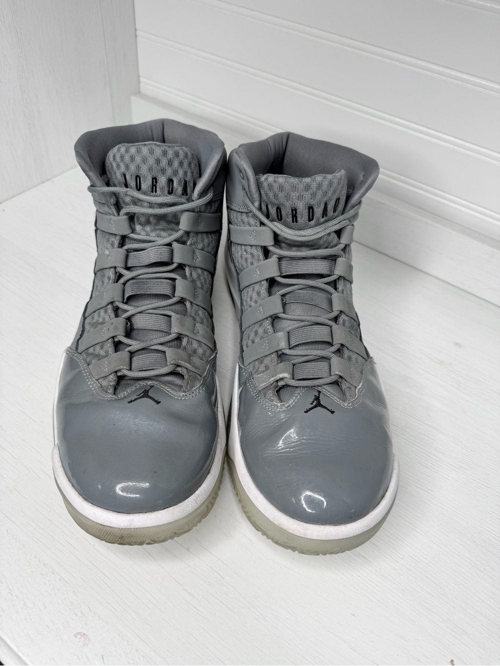 Jordan Max Aura 'Cool Grey' (AQ9084-010) 12M. Good condition!